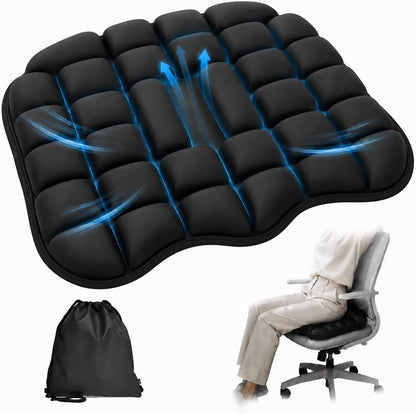 Inflatable Airplane Seat Cushion – Portable Comfort Support for Long Flights & Travel
