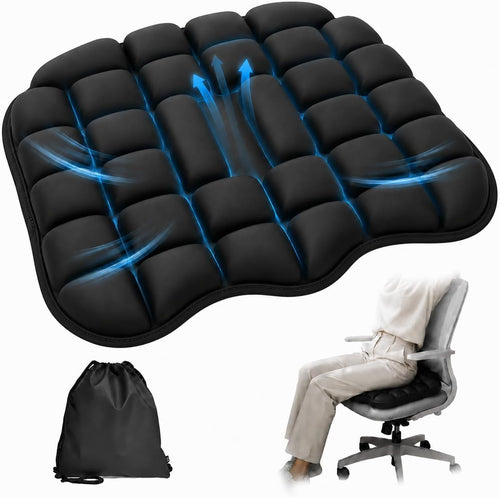 Inflatable Airplane Seat Cushion – Portable Comfort Support for Long Flights & Travel