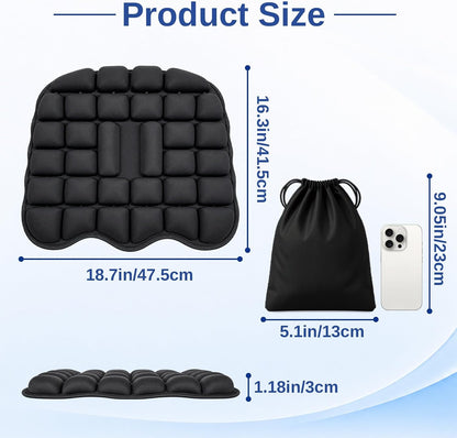 Inflatable Airplane Seat Cushion – Portable Comfort Support for Long Flights & Travel