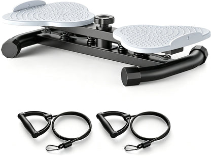 Waist Twister & Ab Trainer – 300 LB Capacity, Dual-Pedal Core Workout Board for Home Fitness
