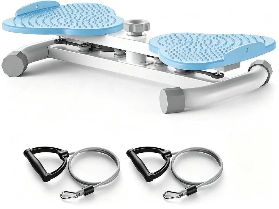 Waist Twister & Ab Trainer – 300 LB Capacity, Dual-Pedal Core Workout Board for Home Fitness